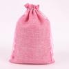 Bolsa de Lino con Cordón para Guardar Cuentas de Oración Budistas, Pulseras y Joyería, Bolsa de Almacenamiento de Lino, En Stock, Exclusivamente para Suministro Transfronterizo