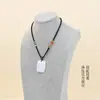 Cordón para Collar DIY Tejido Jade Guanyin Colgante de Jade de Alta Calidad para Colgar en el Cuello para Hombres y Mujeres Cordón para Colgante de Joyería de 3 mm Venta al por Mayor