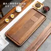Bandeja de té de madera maciza 2026, estilo baquelita, para uso en el hogar y la oficina, juego de té Kung Fu, diseño rectangular, con función de drenaje y secado, estilo simple