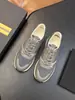 Zapatos deportivos casuales para hombre ZNA transfronterizos de malla y cuero patchwork, zapatillas de correr retro de suela gruesa, zapatos bajos transpirables para commuting para hombre