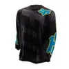 Ropa de Ciclismo Transfronteriza de Manga Larga, Ropa Off-Road para Bicicleta de Montaña, Camisetas de Motocicleta, Ropa de Descenso Transpirable de Secado Rápido, Ropa de Carrera de Verano