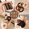 Goma para el pelo de mujer estilo coreano accesorios nudo cuerda para el pelo estilo popular no daña el pelo adulto estilo básico En stock cuerda para la cabeza fábrica venta al por mayor