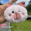 Accesorios de Peluche de Capibara Grandes Broche de Capibara Colgante para Bolso Zapatillas DIY Decoración Accesorios de Muñeco de Dibujos Animados