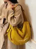 Bolsa de Tecido Casual com Bordado de Letras e Múltiplos Bolsos Transfronteiriça 2025 Nova Retro Resistente de Alta Qualidade para Ombro Único ou Transversal