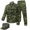 Conjunto de Uniforme de Camuflaje para Hombres y Mujeres, Resistente al Desgaste y Transpirable, Uniforme de Entrenamiento Militar Estudiantil, Uniforme de Entrenamiento Físico al Aire Libre, Fabricante de Ropa de Trabajo de Protección Laboral