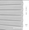 Nuevo Producto Yin Kong Factory Persiana de Fuente Sin Taladrar Persiana de PVC en Forma de L Baño Baño Persiana Impermeable para Baño