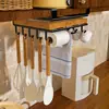 Estante de Almacenamiento para Cocina Sin Taladro Estante Colgante Debajo del Gabinete Gabinete de Pared Colgante Tabla de Cortar Tabla de Cortar Estante para Tapas de Ollas Artefacto de Almacenamiento