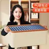 Caja de Almacenamiento de Ropa Gran Capacidad Pu Lateral Armario Ropa Pantalones Caja de Almacenamiento Plegable Cajón Clasificado Caja de Almacenamiento
