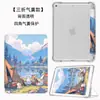 Adecuado para funda protectora de panel plano Apple iPad 10.2 triple pliegue airbag air5 anticaída 9.7pro11 pulgadas mini5 carcasa