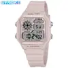 SYNOKE nuevo color de moda reloj electrónico luminoso impermeable deportivo para hombres y mujeres cuadrado clásico retro deportivo estudiantes