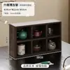 Estante de Flores Suculentas para Escritorio Madera Maciza Bogu Pequeño Estante para Tazas de Té Estante de Almacenamiento Escritorio de Oficina Estante de Exhibición Multicapa