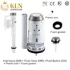 Piezas de agua para inodoro de 3 pulgadas de alta calidad y accesorios para tanque con potente fuerza de descarga, válvula de llenado silenciosa, válvula de descarga de botón único/doble N4009