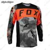 Ropa de Descenso de Zorro de Manga Larga de Venta Caliente Transfronteriza, Camiseta de Motocicleta Todoterreno de Secado Rápido, Camisa Casual, Ropa de Ciclismo