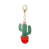 Llavero Colgante Serie Aleación Planta Fruta Más Vendido Transfronterizo Forma Cactus Aguacate Sandía Piña