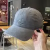 Gorra de Béisbol con Letra H, Algodón Lavado, Corona Profunda, Ala Ancha, Estilo Pareja, Sombrero de Sol para Hombre, Gorra Versátil Morada para Exteriores, Para Mujer