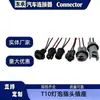 Fabricante Produz Plugs de Soquete T10 para Automóveis e Motocicletas, Conectores de Fio de Terminal para Farol de Instrumentos e Conectores Automotivos