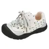 Zapatillas de moda, transpirables y versátiles para niños, nuevas zapatillas tipo papá 2026 primavera y otoño para uso en exteriores, zapatos casuales para niñas mayores