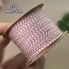 Hilo de algodón de alta calidad suave frotado a mano texto bodhi cuerda para jugar cuerda de mano trenzada hilo para abalorios resistente al desgaste no elástico hilo de borla