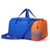 Bolsa de mão esportiva transfronteiriça, bolsa de ombro, bolsa de treinamento fitness com múltiplos compartimentos, bolsa de armazenamento dobrável de grande capacidade atacado
