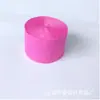 Papel Crepom Colorido Arco-Íris Macaron Flor Sala Fita Enrolada Fofa Decoração de Parede de Fundo para Aniversário de Adultos e Crianças