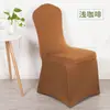 Fundas Elásticas Rojas y Blancas para Sillas de Restaurantes, Banquetes y Hoteles, Cobertura Total, a Prueba de Polvo, Fundas para Sillas de Boda, Fundas de Taburete de una Pieza