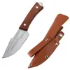 Cuchillo para carne de mano directo de fábrica cuchillo portátil para exteriores cuchillo de acero inoxidable cuchillo para cortar carne de barbacoa