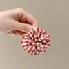 Pin Pequeño de Flores a Cuadros para Mujer, Pin Suave para Flequillo, Pin de Tiburón, Pin para Cabello Semirecogido, Accesorio para el Cabello Completamente Trasero