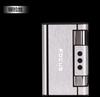 Focus JD-007 Wind Walker Encendido de Humo con un Botón Pitillera con Encendedor a Prueba de Viento