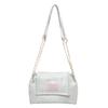 Bolsa Feminina Bordada com Borboleta Moda 2024 Primavera e Verão Nova Grande Capacidade Estilosa com Corrente para Ombro ou Axila