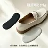Venta al por mayor de taloneras de esponja no tejida del fabricante, taloneras de media talla con superficie de tela, anti-desgaste, protección para el talón, un par