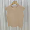 Regata Lisa de Corte Justo para Mulheres, Estilo Verão com Bojo Embutido, Camiseta Base Emagrecedora, Top Curto sem Mangas