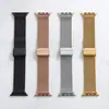 Adecuado para Apple S11 Acero Inoxidable Línea 06 Iwatchs9 Correa de Malla Dw Milanese Hebilla Doble Huawei Gt7 Correa de Reloj