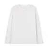 Selección Premium2026 Invierno Top Forrado de Polar Camiseta Blanca Mismo Estilo Color Sólido Unisex Camiseta de Manga Larga Capa Base para Hombre