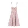 Comercio exterior transfronterizo ropa de mujer 2026 verano nuevo estilo europeo y americano moda estampado popelina vestido camisola 3152202