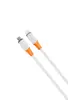Cabo de Dados de Silicone Líquido de 60W para Carregamento Rápido Adequado para Celulares Apple, Huawei e Android Tipo-C para Carregamento Super Rápido
