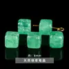 Cuentas Sueltas de Cristal de Fresa Natural, Colgante de Paz, Pixiu, Accesorios para Pulsera de Cristal Cubo de Azúcar Rojo Sangre de Paloma, Regalo para Novia para el Festival Qixi