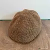 Touca de Tricô Vermelha Reversível para Mulheres, Estilo Grosso para Outono e Inverno, Faz o Rosto Parecer Menor, Tridimensional e Estilosa, Boina Versátil Estilo Coreano Retrô