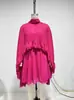 Otoño/Invierno 2026 Nuevo Transfronterizo Europeo y Americano Temperamento Elegante Vestido de Gasa Moda Camisola Interior Conjunto de Dos Piezas