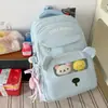 Mochila transfronteriza 2026 estilo nuevo para estudiantes de secundaria y preparatoria, diseño simple, gran capacidad, mochila casual, unisex, adecuada para ir al trabajo
