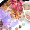 Acrílico Escarchado Gelatina Dos Tonos Moño Pieza Redonda Accesorios DIY Pulsera de Cuentas Hecha a Mano Accesorios para Collar