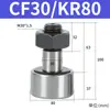 Rolamento de Agulhas com Parafuso Roller Follower KR CF3 4 5 6 8 10 12 16 18 Rolamento Seguidor de Came