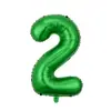Globos Digitales de 32 pulgadas Empacados Individualmente, Decoraciones de Cumpleaños Versión Americana, Globos Decorativos Flotantes de Papel de Aluminio con Helio