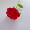 Flor de rosa girasol tejida a mano de lana ganchillo día de San Valentín flor al por mayor