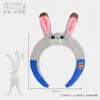 Zootopia Judy Nick Diadema Conejo Policía Zorro Dibujo Animado Diadema 3D Accesorio para Foto en Parque para Mujeres