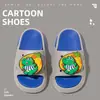 Nuevas Pantuflas de Verano para Niños para Usar al Aire Libre, Lindos Dibujos Animados Giratorios DIY de Suela Suave para Bebés Niños