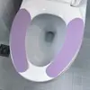 Cojín para Asiento de Inodoro de Estrella y Luna, Modelo Delgado de Primavera y Otoño, Cubierta Adhesiva Universal para Asiento de Inodoro en Forma de V y U