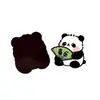Ímãs de Geladeira de Panda Fofo Adesivos Magnéticos Decorativos Criativos DIY Adesivos Magnéticos Espessados de Desenho Animado de Alto Valor Pequenos Presentes