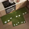 Tapete de Piso para Cocina de Dibujos Animados Dopamina, Absorbente de Agua, Absorbente de Aceite, Antideslizante, Limpiable con Paño, Tapete para Pies sin Lavado, Tapete de Piso de Diatomeas de Secado Rápido para el Hogar