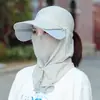 Cubrenuca de Verano Deportivo Gorra de Sol con Visera de Lengua de Pato para Hombre y Mujer Protección de Cuello Sombrero de Sol UV Ciclismo Montañismo Sombrero de Protección Solar