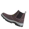 Zapatos Auténticos de Protección Laboral para Hombre Antiaplastastamiento Antipinchazos Zapatos de Trabajo Protección para Soldadura Transpirables Ligeros Resistentes al Desgaste Antiescaldaduras Seguridad en Obra
